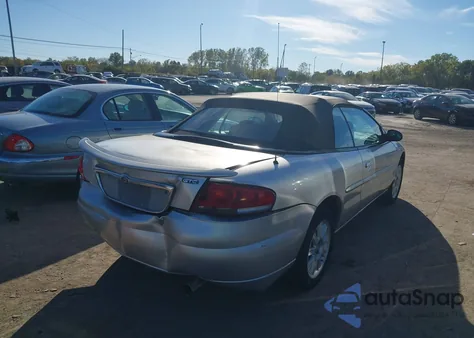 2004 Chrysler Sebring Gtc from USA, damaged, VIN 1C3EL75R84N118243